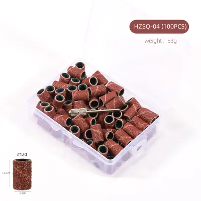 Set brusilnih trakov za manikuro v škatli   Model 3