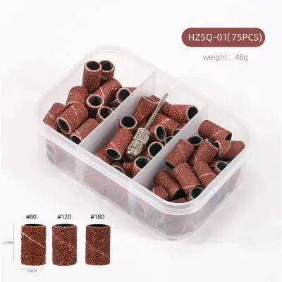 Set brusilnih trakov za manikuro v škatli   Model 5