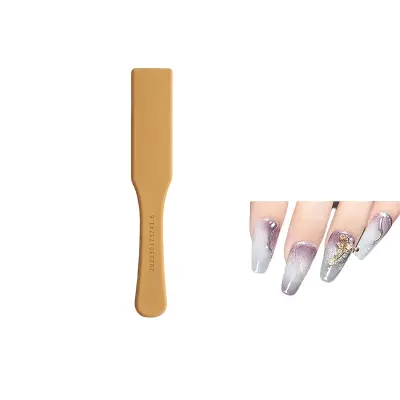 Magnetno pero za nohte s silikonskim ohišjem Yellow