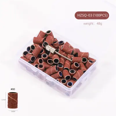 Set brusilnih trakov za manikuro v škatli   Model 4