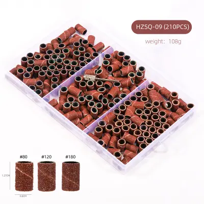 Set brusilnih trakov za manikuro v škatli   Model 1