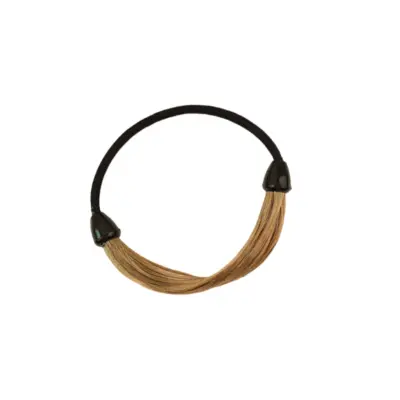 2 kosa modnih lasnih elastik, visoko elastična kravata za lase Gold