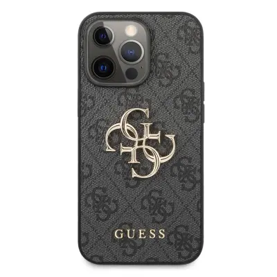 Guess, Zaš?itni ovitek za iPhone 13 Pro Max Model 4G, Siva