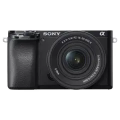 SONY ILCE-6100AKB + SELP1650II brezzrcalni fotoaparat z objektivom