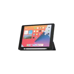 MW, Ohišje za iPad 10,2“ Folio SlimSkin Series z držalom za Apple Pencil, ?rna
