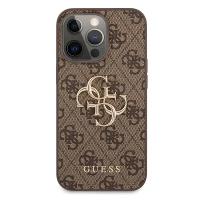 Guess, Zaš?itni ovitek za iPhone 13 Pro Max Model 4G, Rjava