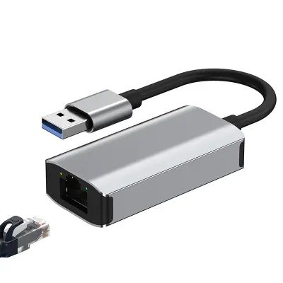 Središče z gigabitnim ethernetnim adapterjem USB 3.0