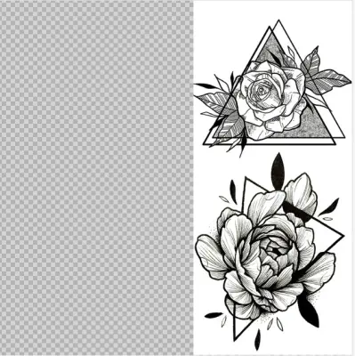 Paket 6 listov začasnih tetovaž   4