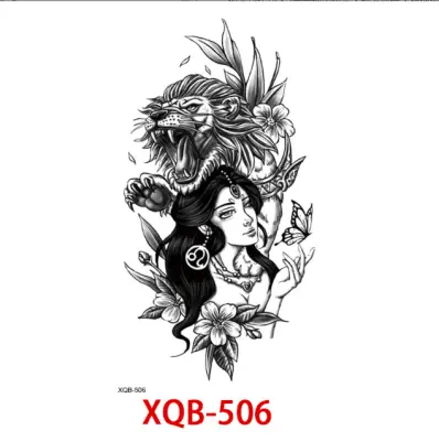 Paket 6 listov začasnih tetovaž   15#model