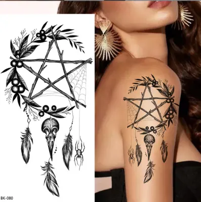 Paket 6 listov začasnih tetovaž   10