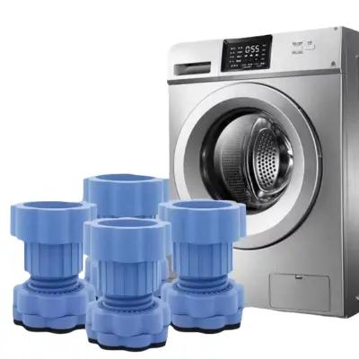 4 kosi podstavkov za pralni stroj, protizdrsne gumijaste blazinice proti vibracijam