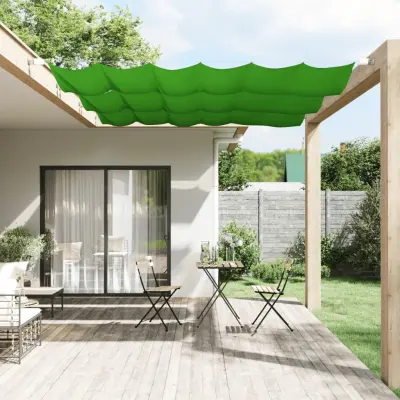 The Living Store Vertikalna markiza svetlo zelena 100x270 cm tkanina oxford - Vertikalna Markiza