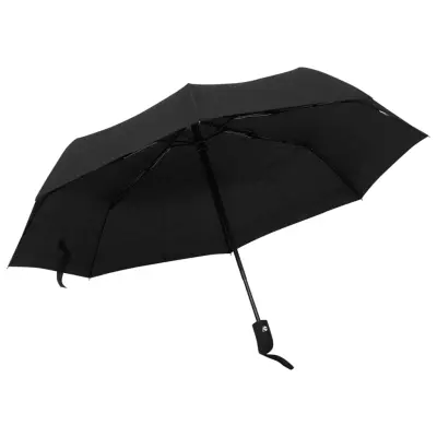 The Living Store Zložljivi dežnik črn 95 cm - Dežnik