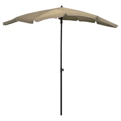 The Living Store Vrtni senčnik 200x130 cm taupe - Vrtni Senčnik