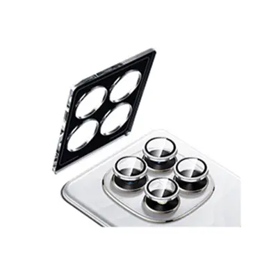 3-delni komplet zaščitnih stekel za objektiv kamere za Xiaomi - srebrna   Model 1