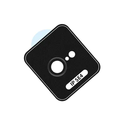 3-delni ščitnik za objektiv za iPad Air 11/13 (2024) Black