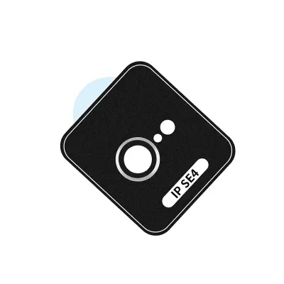 3-delni komplet zaščite za objektiv kamere za iPhone SE4 Silver