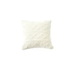 Mehka okrasna prevleka za blazino - 2 kom White L