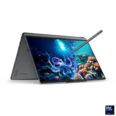 LENOVO Yoga 9 2-in-1 Aura Edition Intel Core Ultra 7 258V 14'' 2.8K OLED MT 120Hz 32GB 1TB UMA W11P Luna Grey prenosni računalnik
