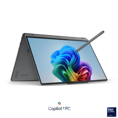 LENOVO Yoga 9 2-in-1 Aura Edition Intel Core Ultra 7 258V 35,6 cm 14'' 2.8K OLED MT 120Hz 32GB 1TB UMA W11P Luna Grey prenosni računalnik