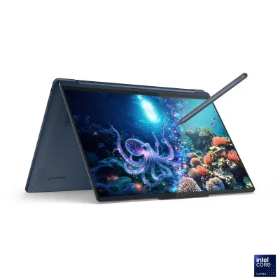 LENOVO Yoga 9 2-in-1 Aura Edition Intel Core Ultra 7 258V 14'' 2.8K OLED MT 120Hz 32GB 1TB UMA W11H Cosmic Blue prenosni računalni