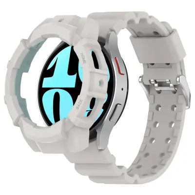 Komplet ohišja in paščka za Samsung Galaxy Watch Gray 40 mm Samsung Galaxy Watch 7 40 mm