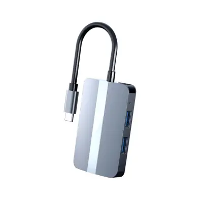 5-v-1 USB-C zvezdišče z ethernetnim vhodom, čitalnikom SD/TF kartic