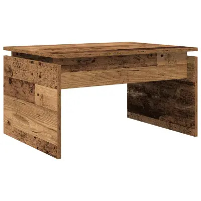 Kava miza - kavna mizica - Nizka mizica Old Wood 68x50x38 cm Inženirski les