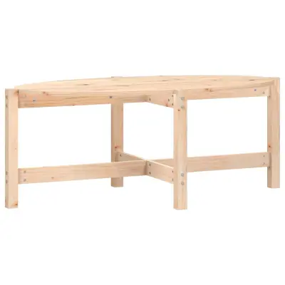 Klubska mizica - kavna mizica - Nizka mizica 118x63x45 trdna borovina