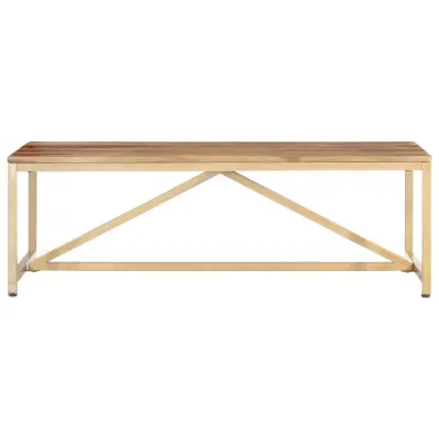 Klubska mizica - kavna mizica - Nizka mizica 120x60x40 cm trden palisander