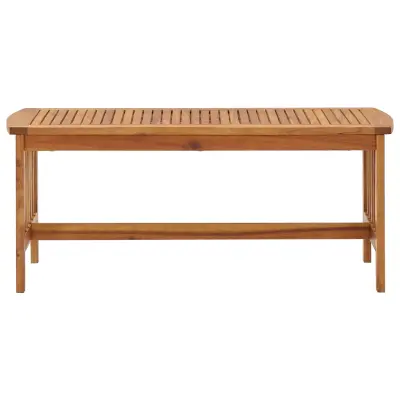 Klubska mizica - kavna mizica - Nizka mizica 102x50x43 cm trden akacijev les