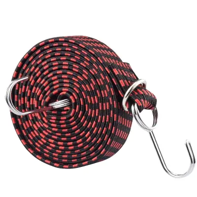 Elastični trak za prtljago s kavlji Red 2 m