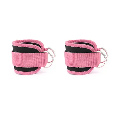 Trakovi za gležnje za naprave s kablom, 2 kosa Pink