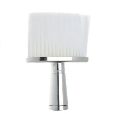 Krtača za čiščenje las na vratu, krtača za prah za striženje las Silver