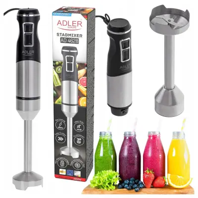 1500W inox ročni palični mešalnik in blender TURBO funkcija
