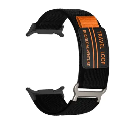 Najlonski pašček za uro Galaxy Watch 7 Ultra Black