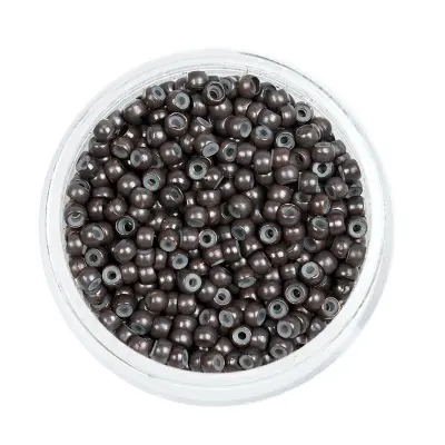 Mikro obročki z nano silikonsko oblogo za podaljševanje las DarkBrown