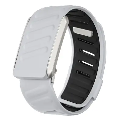 Silikonski pašček za uro Whoop 4.0 Black+Grey