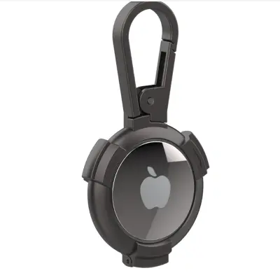 Kovinsko zaščitno ohišje za Apple AirTag Black