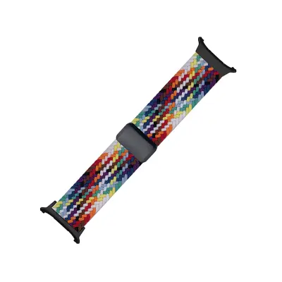 Tkana najlonska zapestnica za uro Samsung Watch 7 Ultra Multicolor2