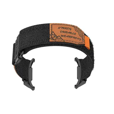 Pleteni najlonski pašček za uro Samsung Galaxy Watch 7 Black