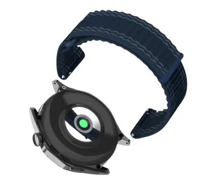 Najlonski pašček za uro Huawei, 22 mm univerzalen Blue