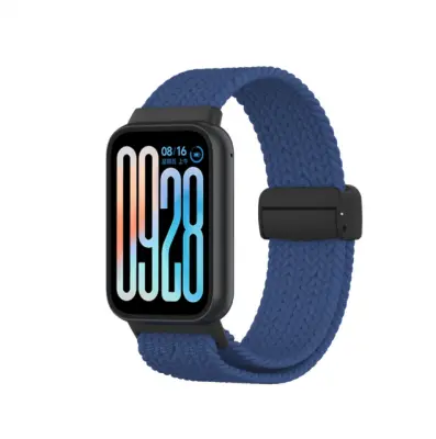 Najlonski pašček za uro Xiaomi Mi Band 9 Pro/8 Pro, Redmi Watch 5 Blue