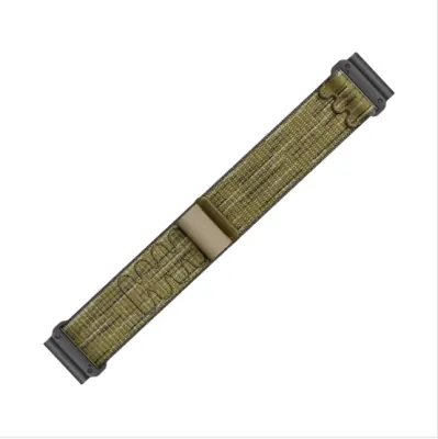 Hitro sprostitveni najlonski pas za uro za Garmin Fenix 8/567Xpro Green 22 mm