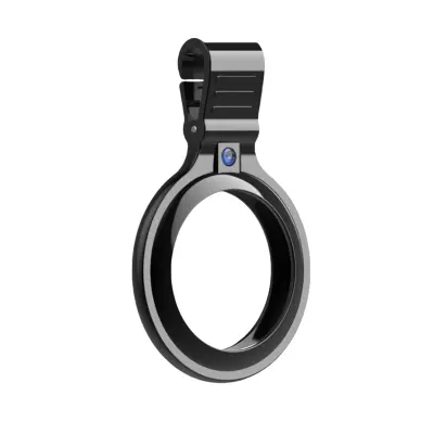 Kovinsko zaščitno ohišje za Apple AirTag TitaniumGrey