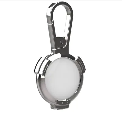 Kovinsko zaščitno ohišje za Apple AirTag Silver