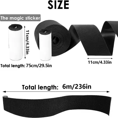 Zaščitni trak za pohištvo, zaščita pred praskami z lepilom  L