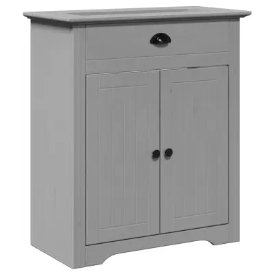 Kopalniška omarica za umivalnik - Umivalniška omarica "BODO" Grey 70x35x80 cm