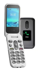 DORO 2880 (2025) črno-bel klasični mobilni telefon