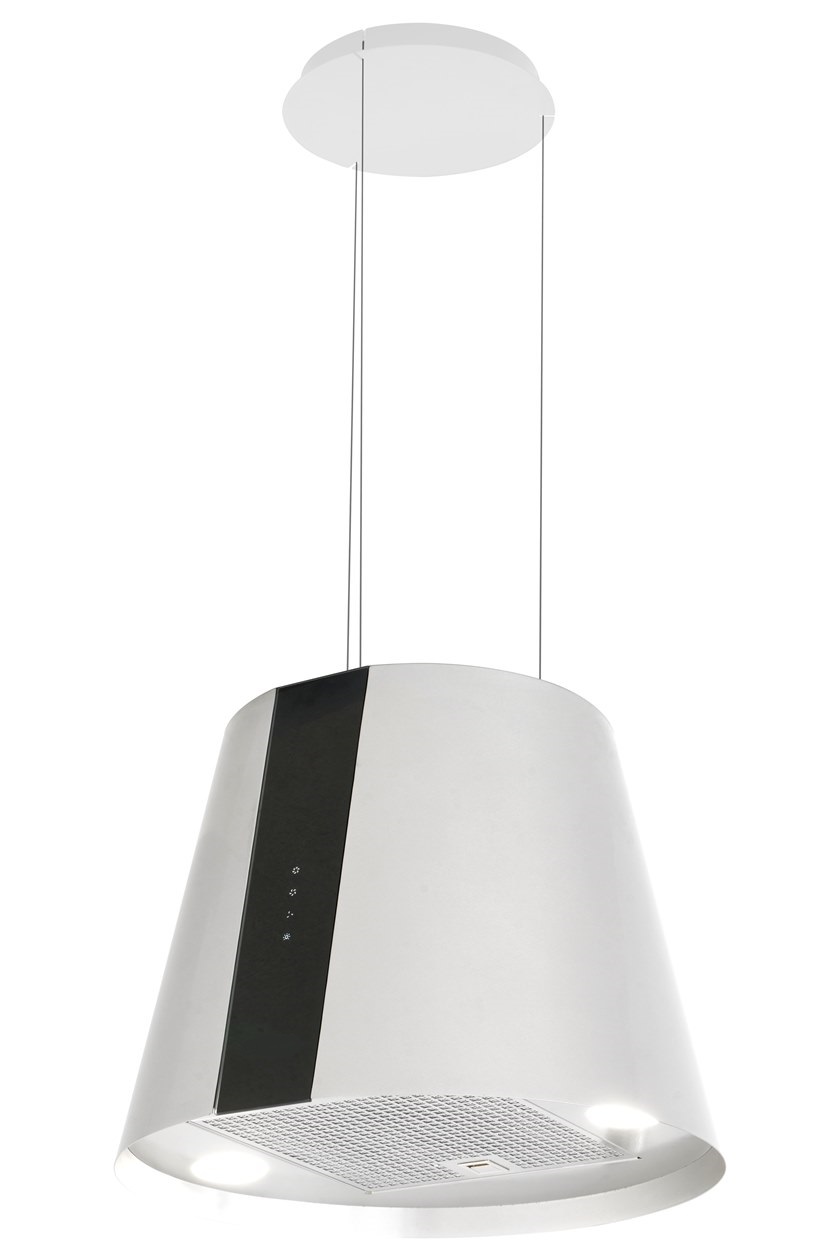 Siccabo otočna kuhinjska napa AURA silver O 248478